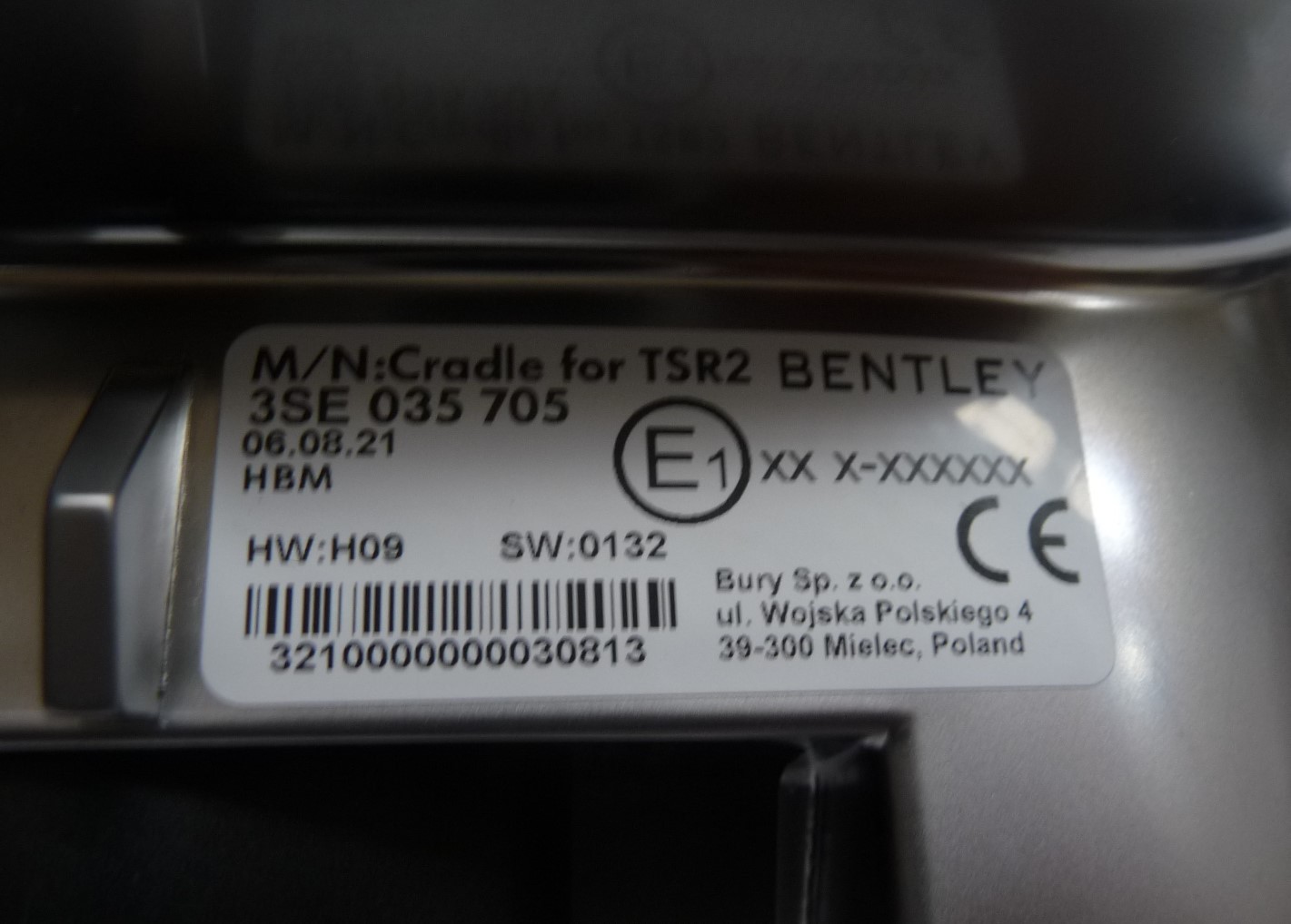 Bentley Flying Spur 2020-2024 Center console P/N 3SE035705