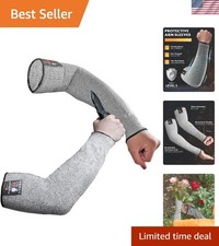 Protective Arm Sleeves Cut Resistant Farmers Sleeves for Men Work, Gardening,...