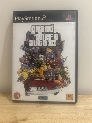 Grand Theft Auto 3 - Sony PlayStation 2 - PAL - Komplett mit Handbuch (ohne Karte)