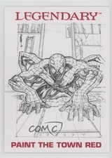 2014 Marvel Legendary Expansion Promo Spider-Man Paint The Town Red d8k