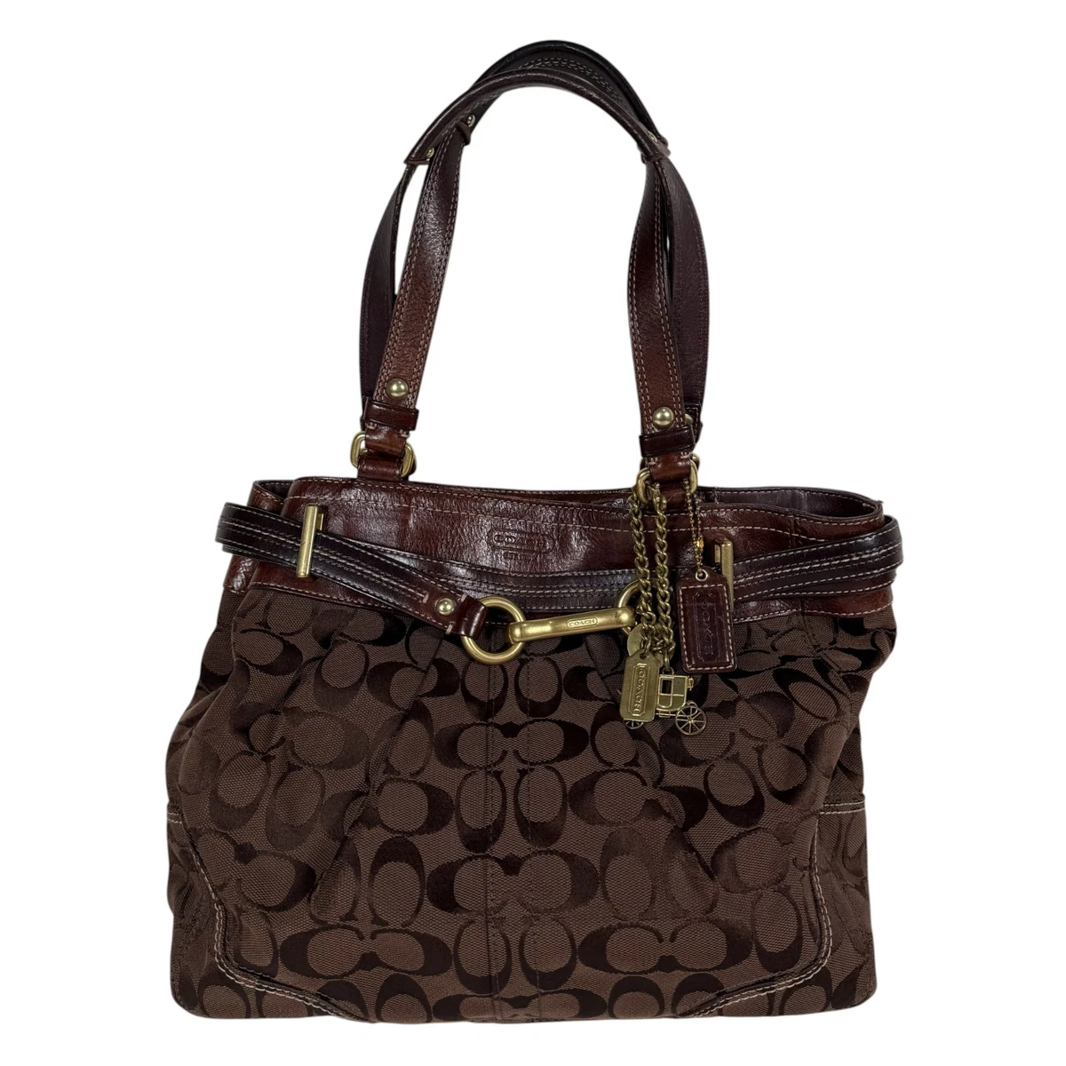 Coach Hampton Satchel/Top Handle Bag Medium Bags & Handbags for