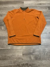 Arcteryx Men’s 1/4 Zip Polartec Fleece 2XL Orange Gorpcore B38