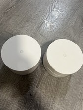 NO POWER CORD Google WiFi Mesh System Routers 2 Pack - AC-1304