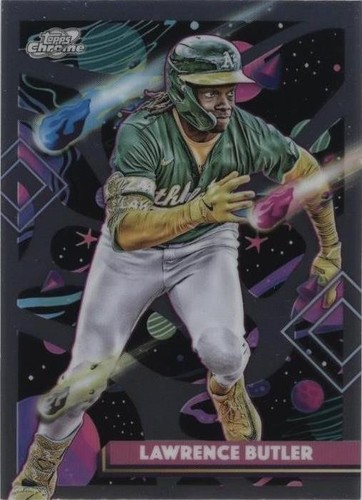 2025 Topps Chrome Black - Lawrence Butler #112 Gold Refractor 40 