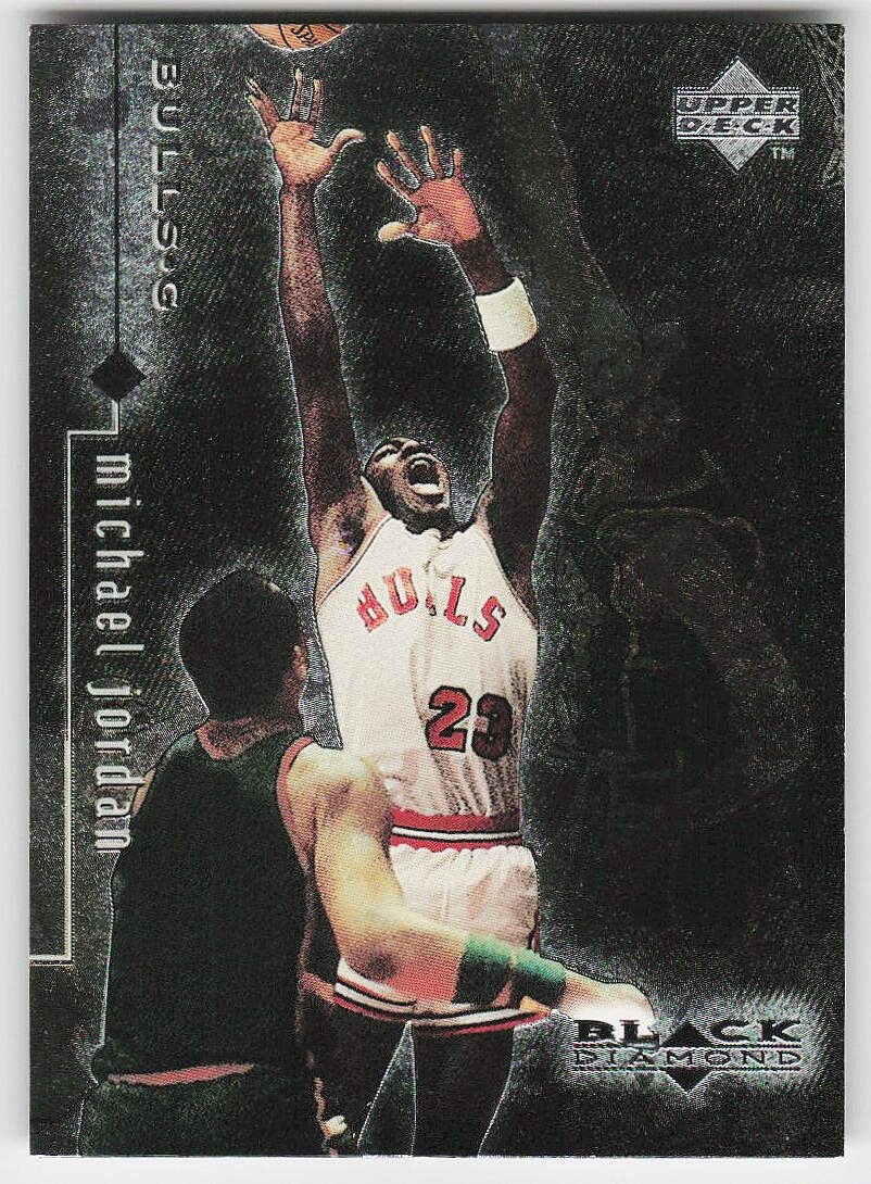 1998-99 Upper Deck Black Diamond #2 Michael Jordan BASKETBALL Chicago Bulls