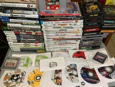 Pick & Choose games  Xbox PlayStation Sega Atari & Nintendo games buy more &Save