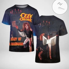 AOP Oz Osbourne ALBUM 2 sides 3D T-shirt All sizes S to 4XL C583