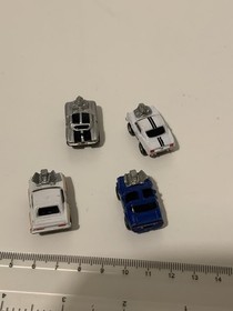 Vintage Galoob Micro Machines Muscle Cars Hot Rods Engine Lot x 4