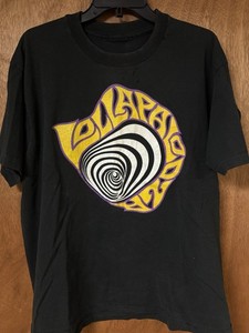 T-shirt Vintage Lush Lollapalooza 1992 - Réédition, Noir, Coton, Tailles S à 5XL