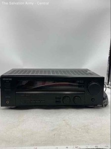 Kenwood VR-606 Black Electronic Audio-Video Surround Home Theater Receiver