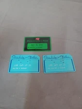 Abercrombie & Fitch Store Credit Card & 2 Strawbridge & Clothier Cards