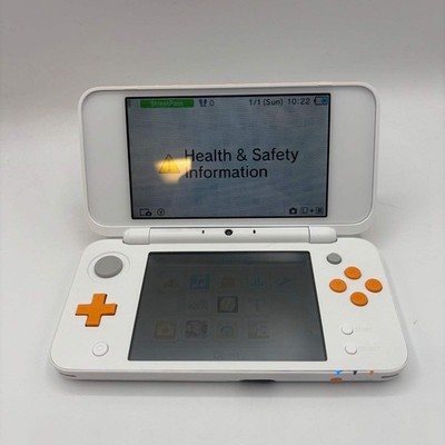 New Nintendo 2DS XL Handheld Game Console JAN-001 White/Orange