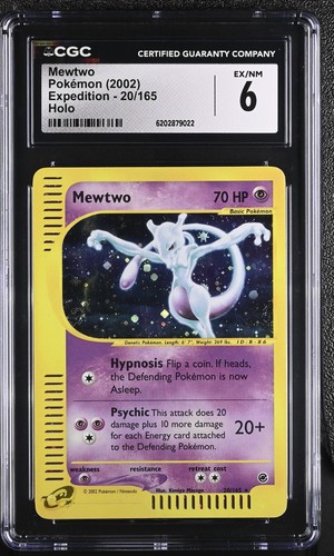 Mewtwo graded CGC 6 for sale on eBay