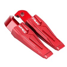 Pedane Poggiapiedi Pedalini Rosso TMAX 500 530 560 dal 2001 al 2025 - MF3417