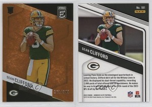 2023 Panini Donruss Elite Rookies Orange /399 Sean Clifford #181 Rookie RC
