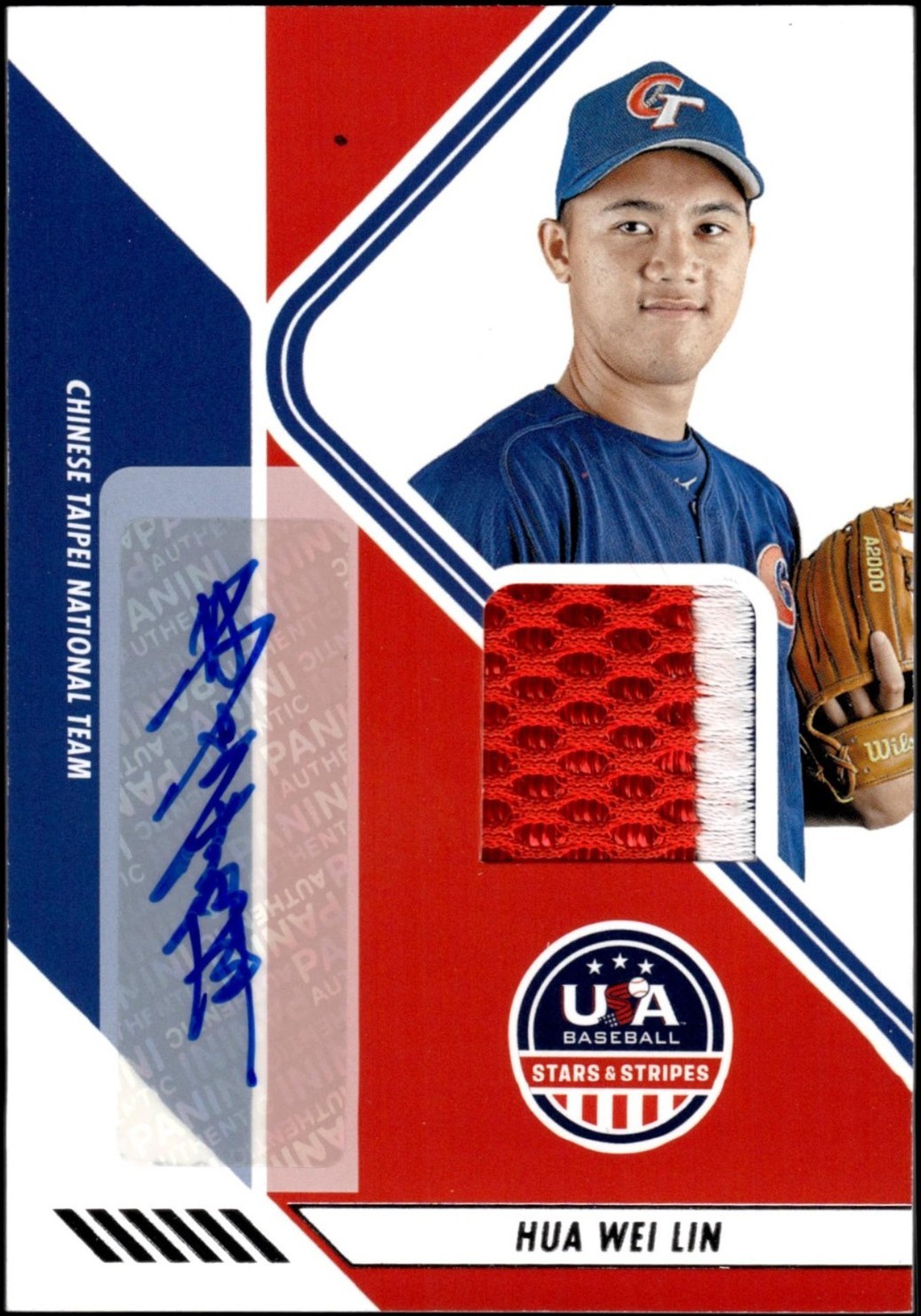 2023 Panini USA Baseball Stars & Stripes - Chih-Yu Chen #U18-CYC