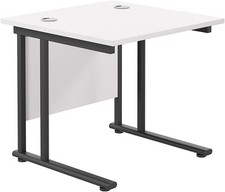 80x80 cm Cantilever Desk for Home Office – Heavy Duty, Stain-Resistant Top