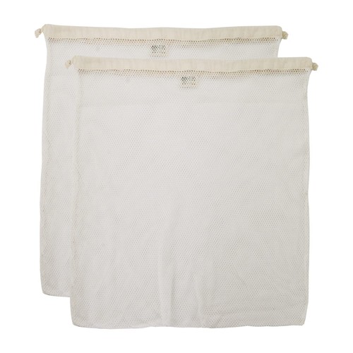 Organic Cotton Mesh Laundry Bag; Machine Washing Bags for Delicates, Lingerie...