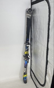 Salomon Multicolor Suspect 176 Skis With Reflex Ski Poles Downhill