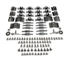 55 56 57 Chevy Bel Air 2-door Sedan Side Window Belt Roof Molding Clip Set 55 56 57 Chevy Bel Air 2-door Sedan Side Window Belt Roof Molding Clip Set