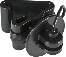 Zareba ITPLB-Z Pin-Lock T-Post Insulators, 25-Pack Black