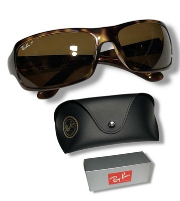 Ray Ban RB4075 642/57 Sport Polished Havana Polarized Brown B-15
