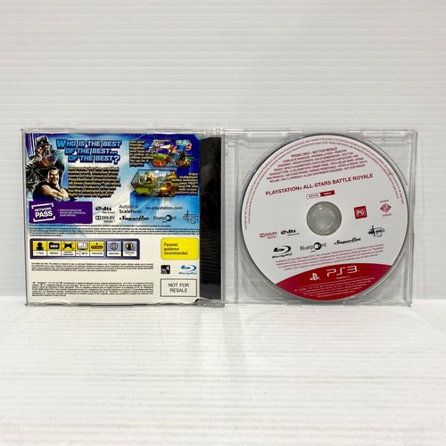Playstation All-Stars Battle Royale Promo Disc - PS3 - Tested & Working - Picture 5 of 5