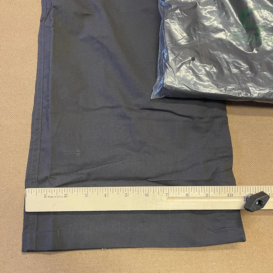 Lote de 4 Pantalones Exfoliantes IguanaMed Adulto XXL 2XL Gris Parte Inferior Bolsillos Cordón Hombres Foto 3 de 4