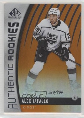 2017 SP Game Used Edition Orange Rainbow 60/100 Alex Iafallo #102 Rookie RC 0nn