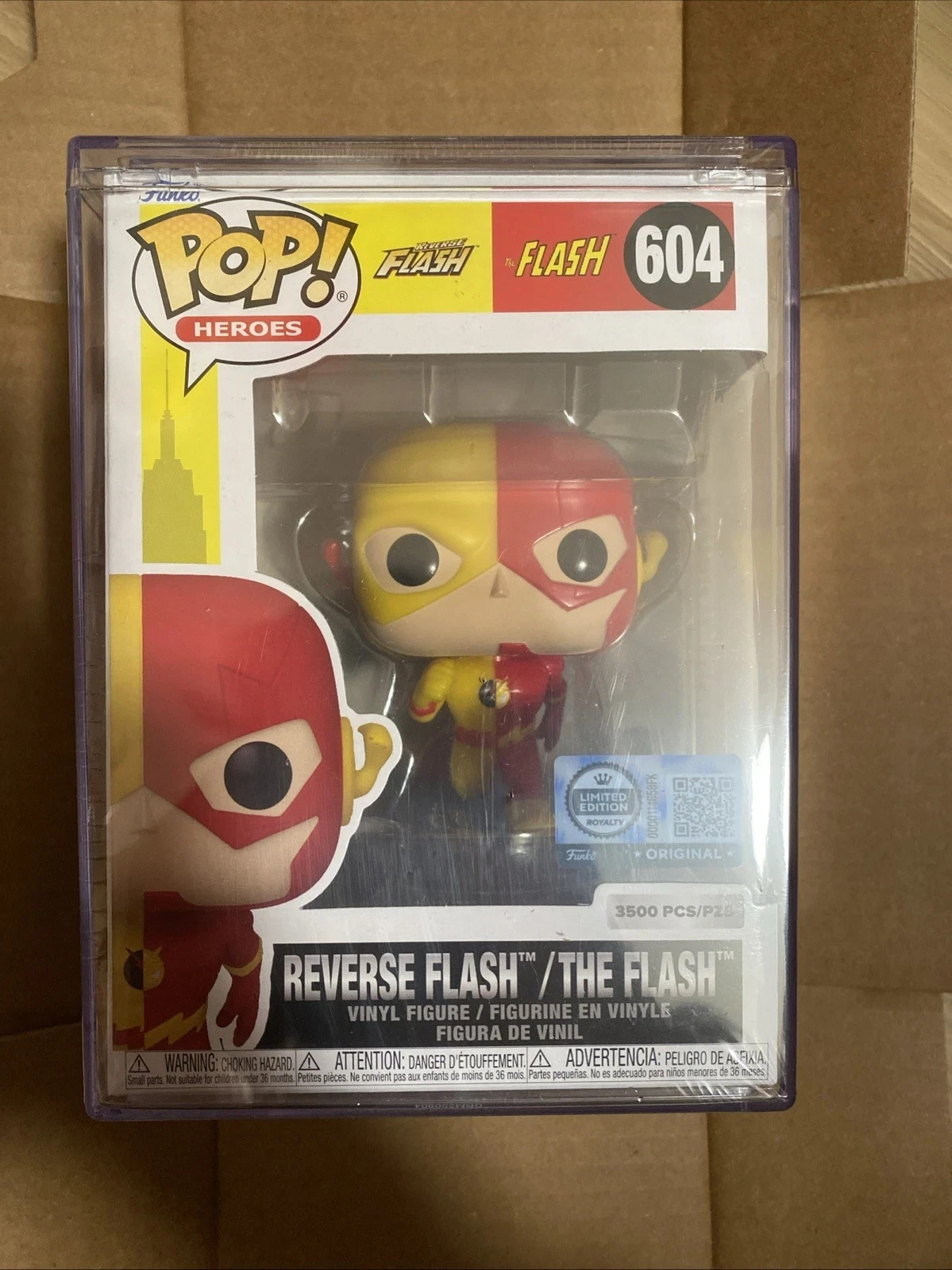 Funko POP! Vinyl: DC Heroes - Reverse Flash / The Flash Spli