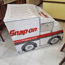 Vintage Snap-on Tools Kids Play Tent Truck Rare Promo Cars Auto Collectible
