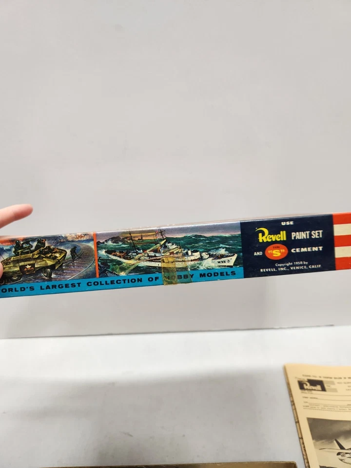 Revell US Navy Regulus II Test Missile Original 1958 "S" Kit H-1815:79 - Image 3 of 4