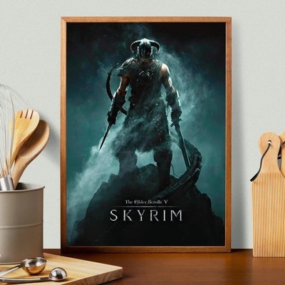 The Elder Scrolls V Skyrim Dragonborn Game Poster