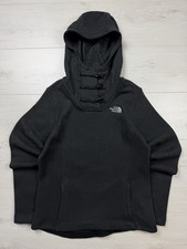 The North Face Fleece Hoodie Women s Small Logo Button-up Sweatshirt