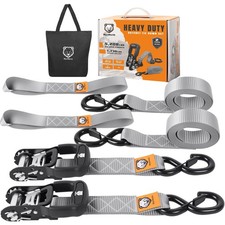 2 Pack Ratchet Strapsheavy Duty Powersports Tie Downs Load Straps5208lbs Br... 2 Pack Ratchet Strapsheavy Duty Powersports Tie Downs Load Straps5208lbs Br...
