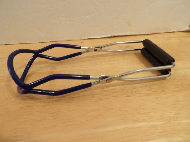 Canning Jar Lifter 8.5 inches Blue Handle