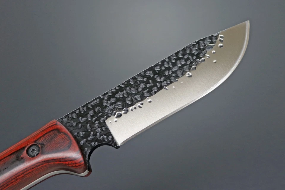 Cuchillo de campo Kanetsune Seki Japón KB-166 Enyou-Tou 120 mm hoja fija campamento de caza Foto 3 de 4