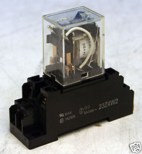 Omron MY2N Relays With Bases 24vdc for sale online