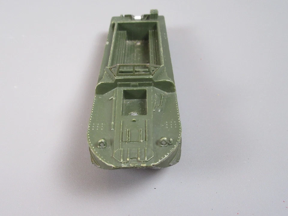B637 Vintage 1960 Dinky 825 Francia GMC DUKW Kaki 1:50 Camion Militare Amphibio - Immagine 3 di 4