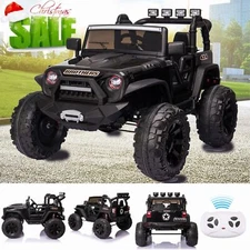 24V Kids Car Toy Ride on Truck Powerful Wheels with Remote Bluetooth LED Lights✨