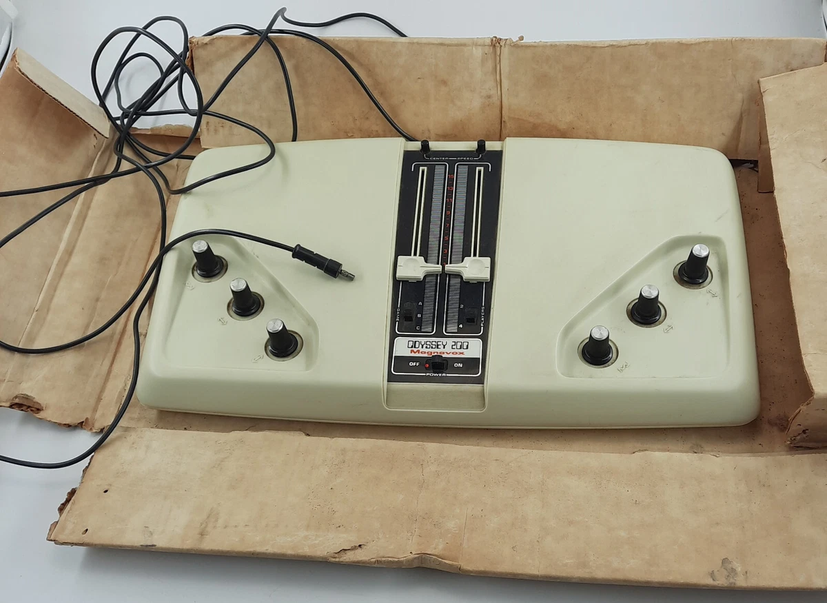 Magnavox Odyssey 200 Video Game 1975 Console Inspection Card