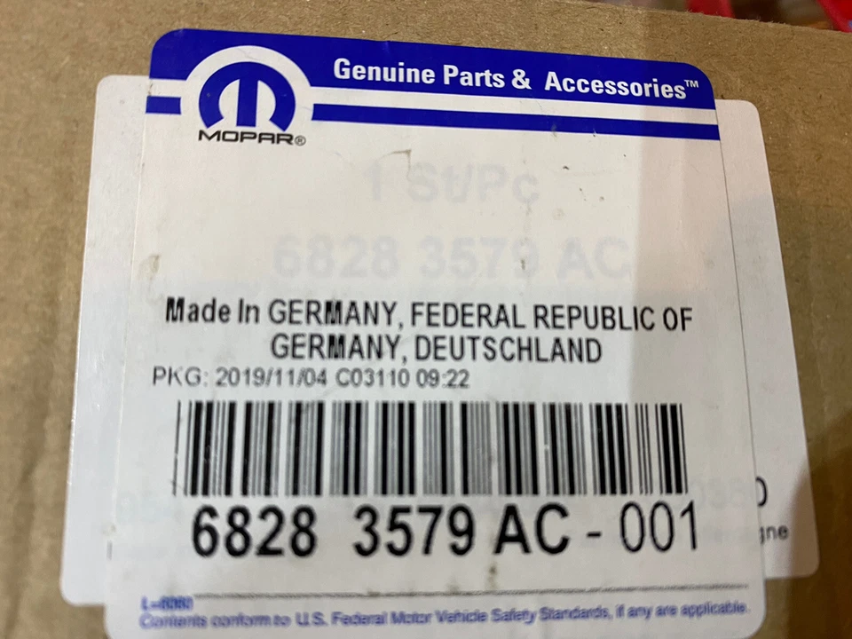 Módulo de control ABS Mopar 68283579AC para Chrysler Pacifica 18-19 Foto 3 de 4