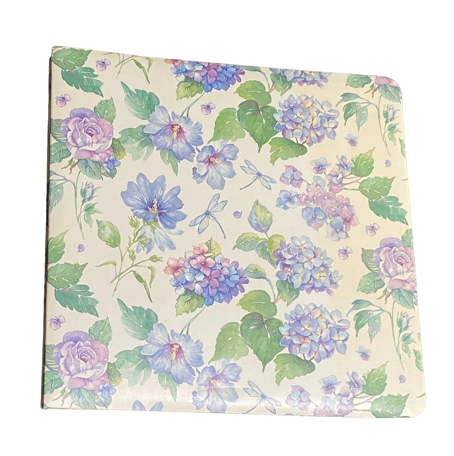Multi-Color Floral Scrapbooking Postbound Albums