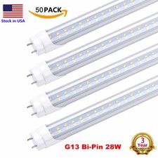 T8 4ft LED Tube Light Bulbs G13 Bi-Pin LED Bulb 28W 6000K 4Foot LED Tube Light