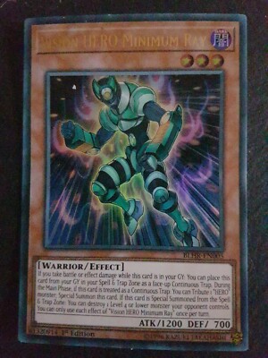 Vision HERO - 'Minimun Ray' BLHR-DE005 Yu-Gi-Oh!