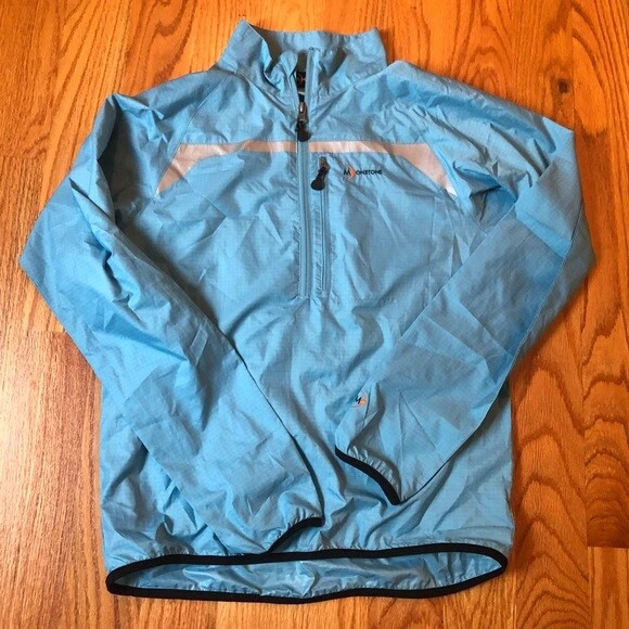 Half zip hotsell rain jacket