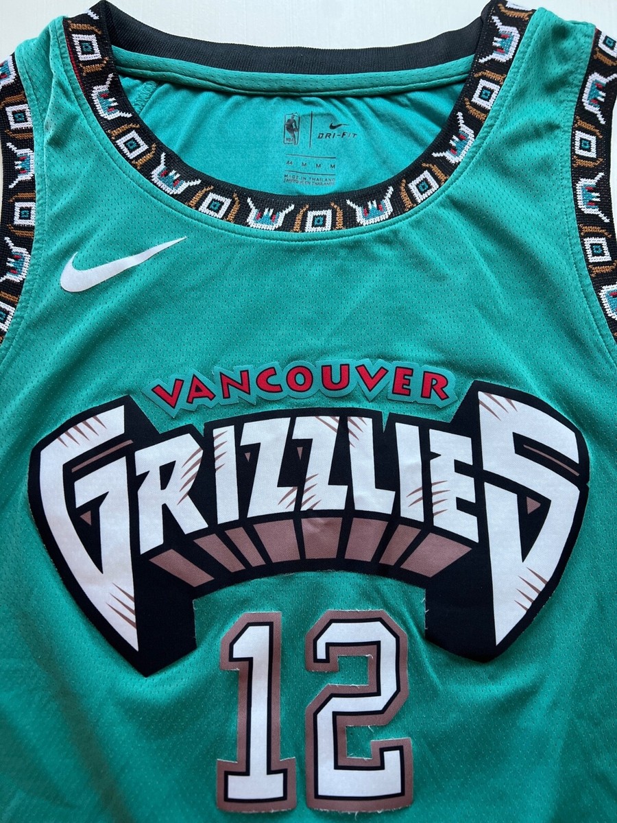 Nike Ja Morant #12 Vancouver Grizzlies Throwback NBA Jersey