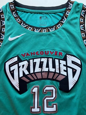 Nike Ja Morant #12 Vancouver Grizzlies Throwback NBA Jersey