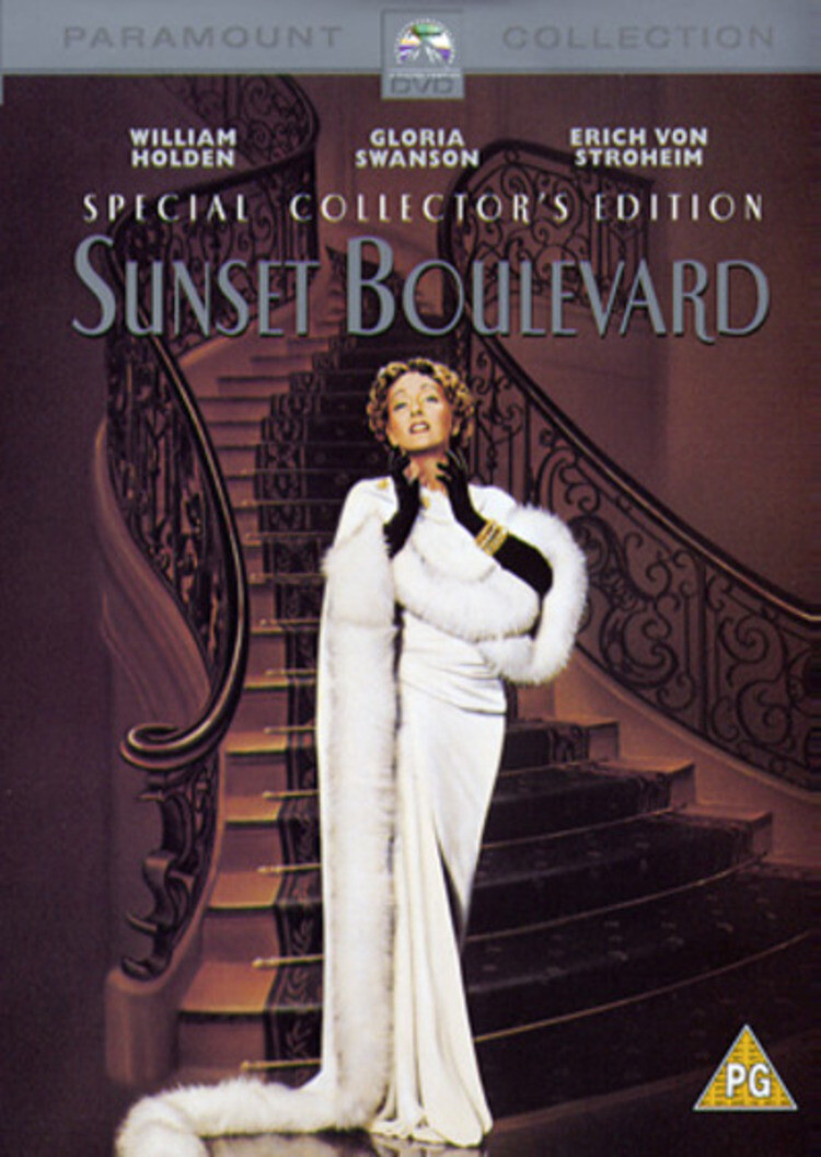 Sunset Boulevard (DVD) William Holden Gloria Swanson Erich von Stroheim