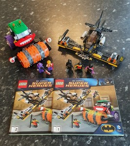 lego joker steamroller instructions